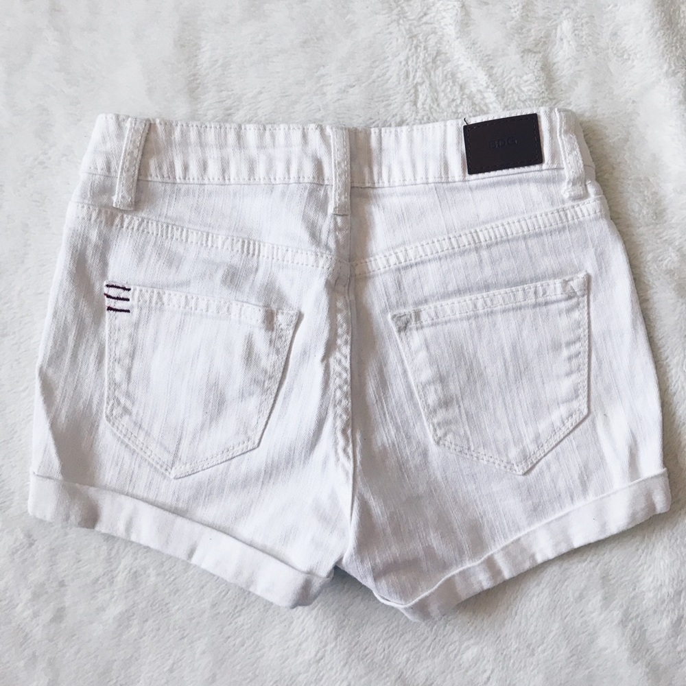 urban outfitters BDG white denim shorts